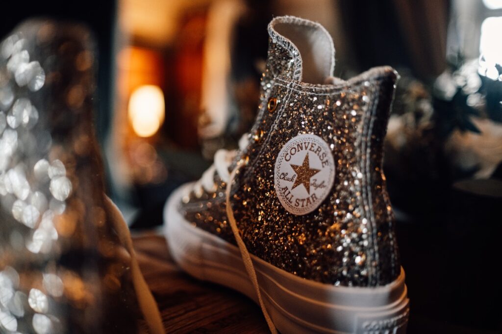 An alternative wedding shoe