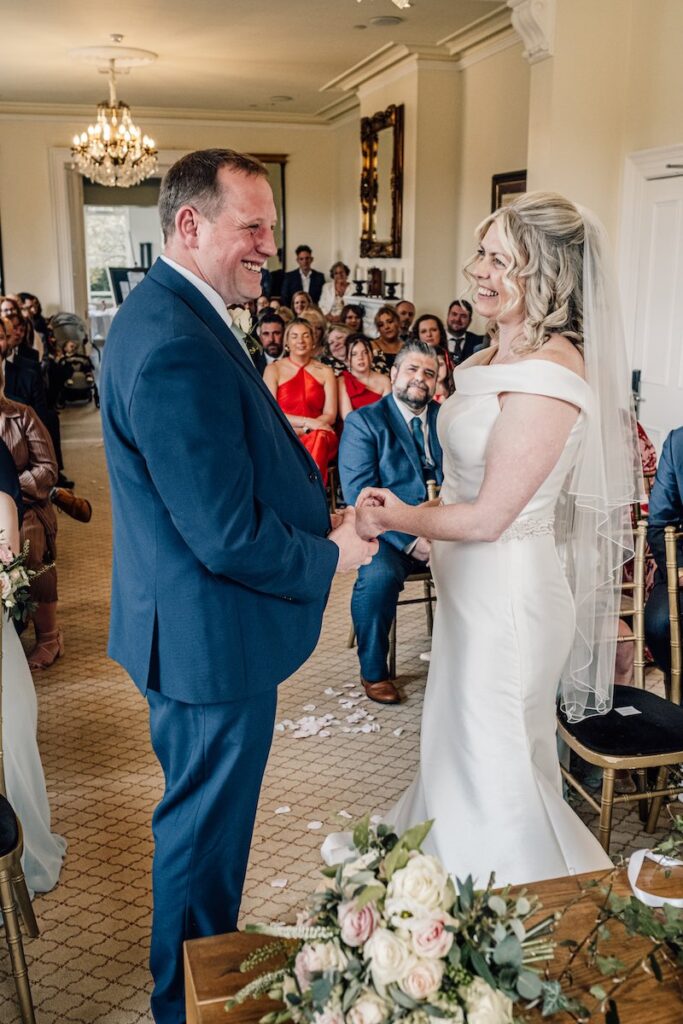 Exchanging of the wedding rings