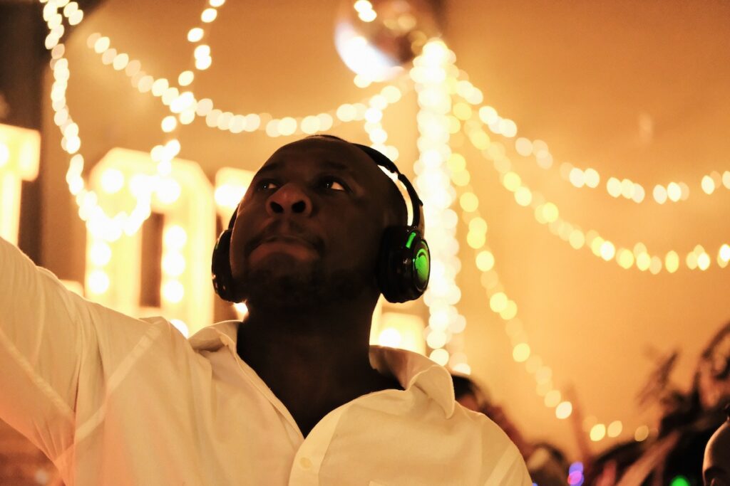 Silent disco fun
