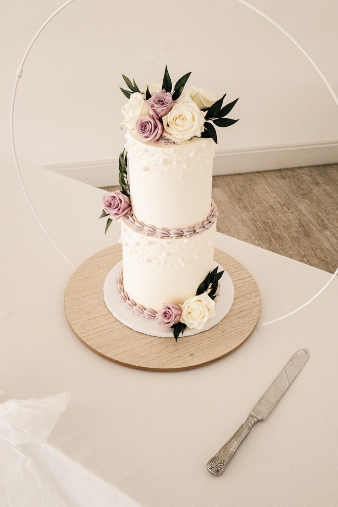 A wedding cake