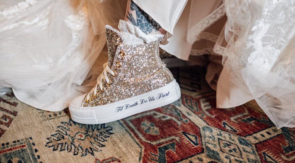 Converse wedding shoes